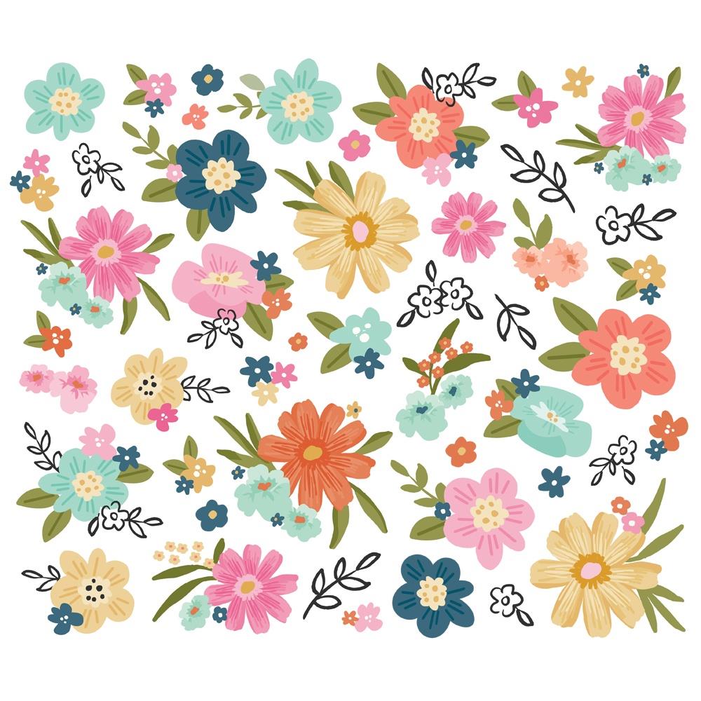 Simple Stories Take Note Floral Bits And Pieces 25920 Product Image