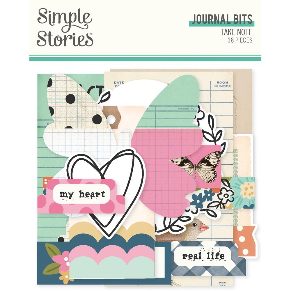 Simple Stories Take Note Journal Bits And Pieces 25919