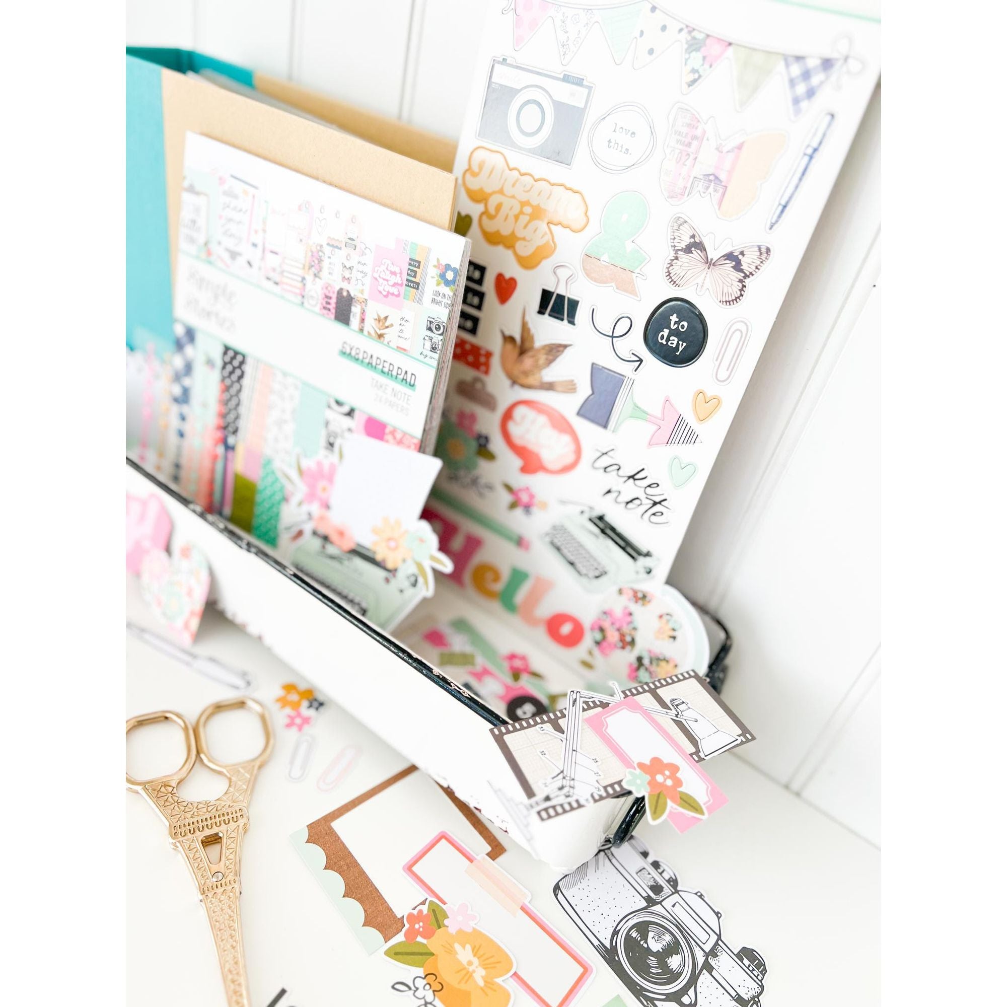 Simple Stories Take Note Office Ephemera 25921 Dream Big