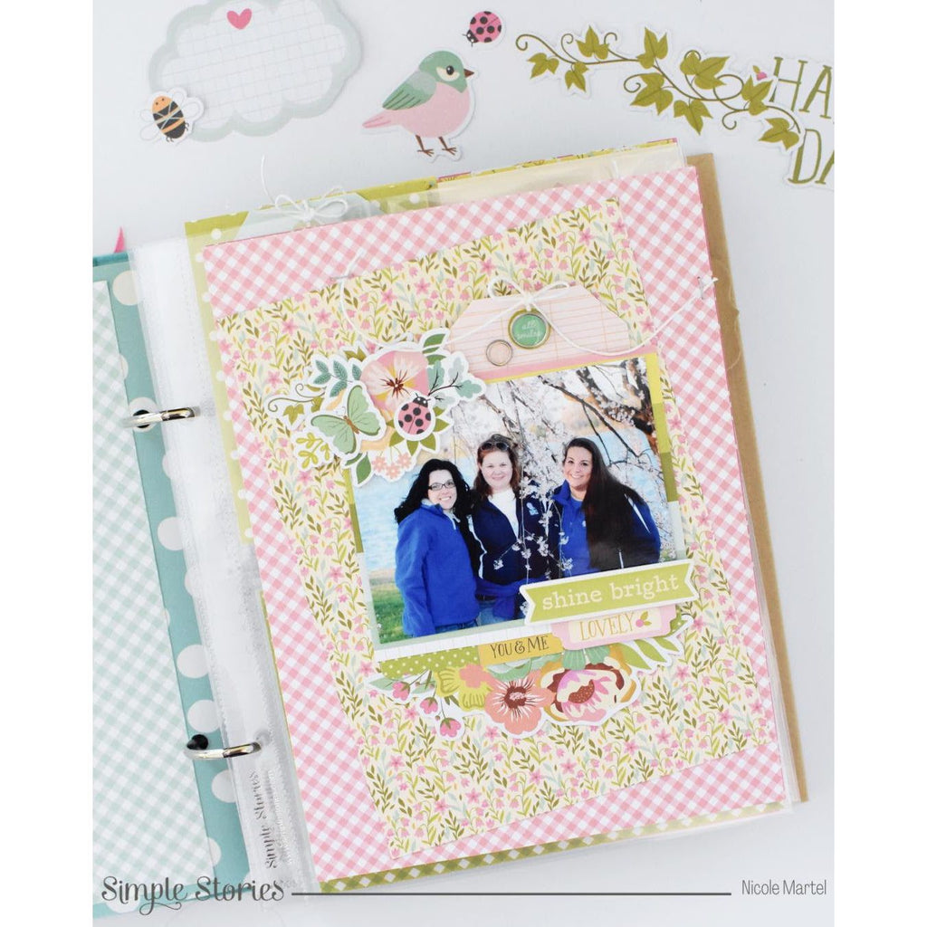 Simple Stories Tea Garden 12 x 12 Collection Kit 24100 Shine Bright