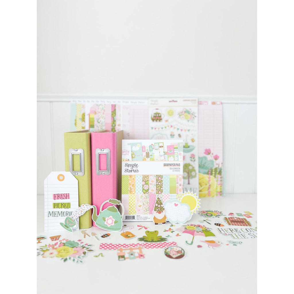 Simple Stories Tea Garden 12 x 12 Collection Kit 24100 Spring Ideas
