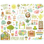 Simple Stories Tea Garden Bits And Pieces 24118 Sentiments