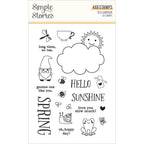 Simple Stories Tea Garden Clear Stamps 24116