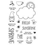 Simple Stories Tea Garden Clear Stamps 24116 Detailed View