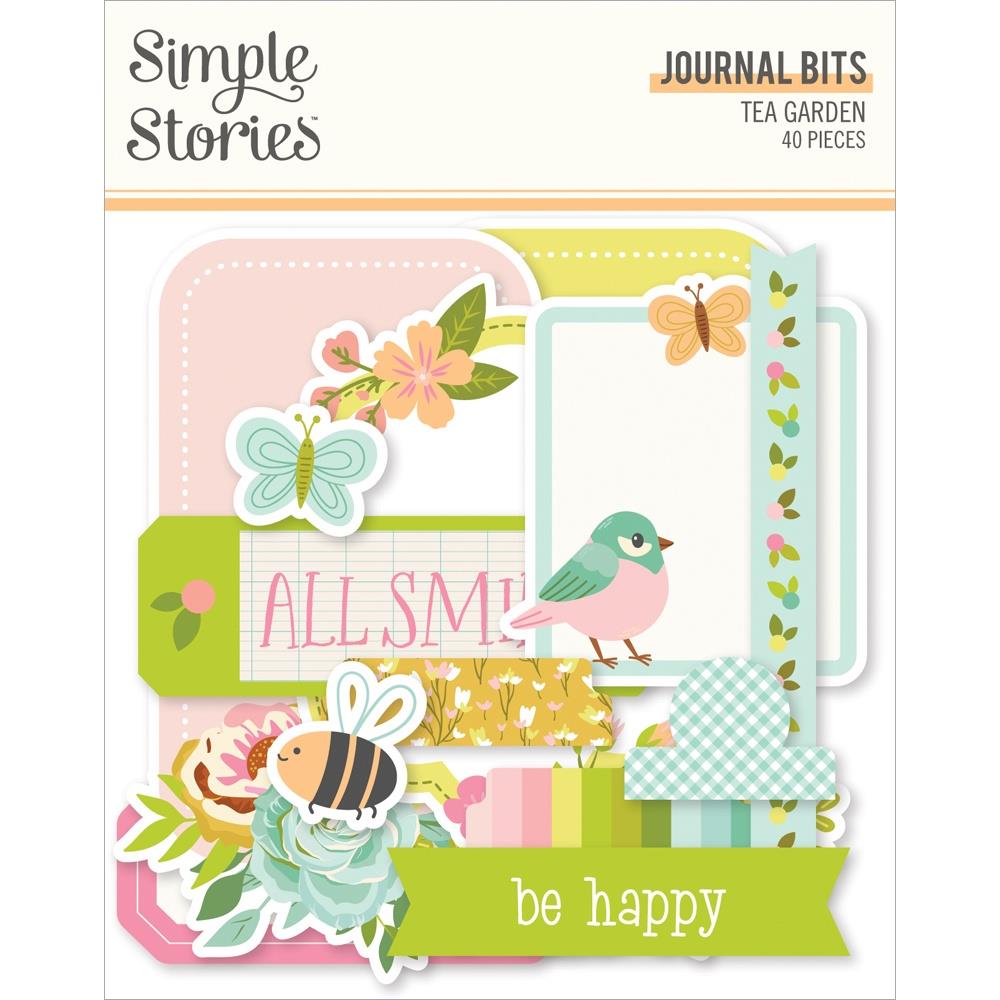Simple Stories Tea Garden Journal Bits And Pieces 24119