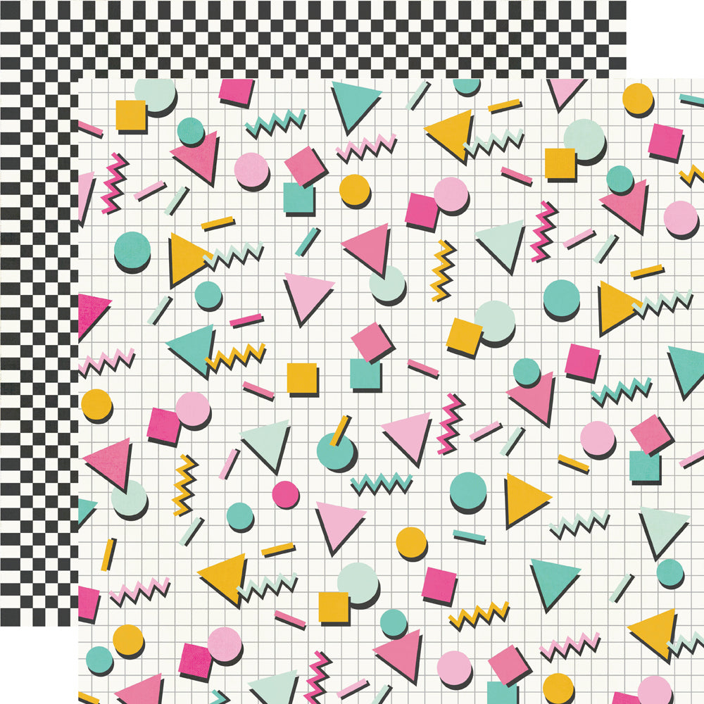 Simple Stories Totally 80's 12 x 12 Collection Kit 26700 Totally Awesome