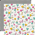 Simple Stories Totally 80's 12 x 12 Collection Kit 26700 Totally Awesome