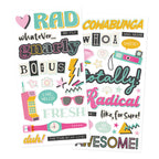 Simple Stories Totally 80's Foam Stickers 26710