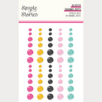 Simple Stories Totally 80's Glossy Enamel Dots 26712