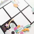 Simple Stories Totally 80's Glossy Enamel Dots 26712 Shake It Like A Polaroid Picture Layout