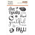 Simple Stories Vintage Autumn Breeze Clear Stamps 25120