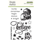 Simple Stories Vintage Believe Clear Stamps 25523