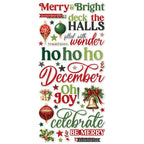 Simple Stories Vintage Believe Foam Stickers 25533 Christmas Sentiments