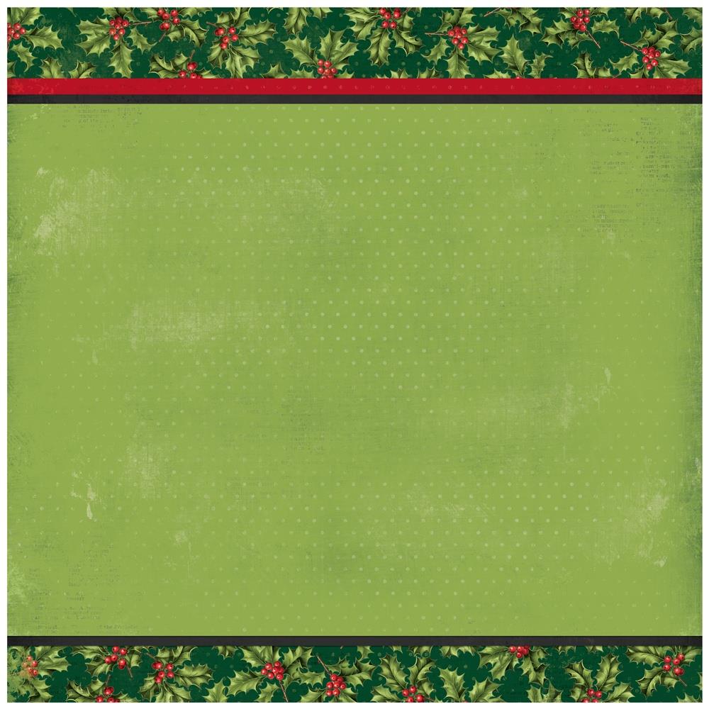 Simple Stories Vintage Believe Page Kit 25538 Christmas Green Layout