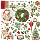 Simple Stories Vintage Believe Page Kit 25538 Christmas Images