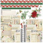Simple Stories Vintage Believe Page Kit 25538 Christmas Plaid