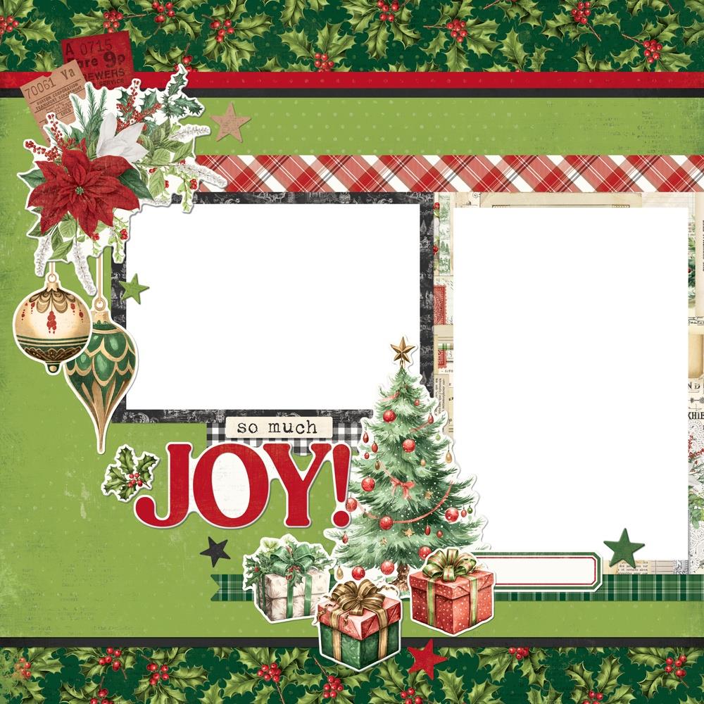Simple Stories Vintage Believe Page Kit 25538 So Much Joy