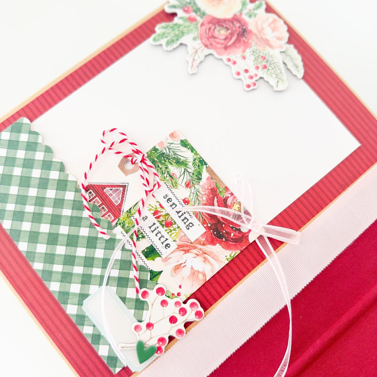 Simple Stories Vintage Evergreen Memories 12 x 12 Collection Kit 27800 Christmas Binder