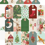 Simple Stories Vintage Evergreen Memories 12 x 12 Collection Kit 27800 Tag Elements