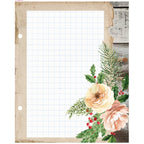 Simple Stories Vintage Evergreen Memories 6 x 8 Binder Inserts 27834 Christmas Grid