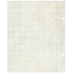 Simple Stories Vintage Evergreen Memories 6 x 8 Binder Inserts 27834 Grid Paper