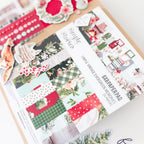 Simple Stories Vintage Evergreen Memories 6 x 8 Paper Pad 27823 Christmas Layout