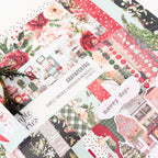 Simple Stories Vintage Evergreen Memories 6 x 8 Paper Pad 27823 Merry Days Layout
