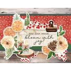 Simple Stories Vintage Evergreen Memories Card Kit 27835 May Your Season Bloom With Joy