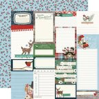 Simple Stories Vintage Flannel Season 12 x 12 Collector's Essential Kit 25301 Journal Elements