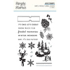 Simple Stories Vintage Flannel Season Clear Stamps 25316