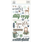 Simple Stories Vintage Fresh Snow Foam Stickers 23726 Alternate Image