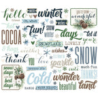 Simple Stories Vintage Fresh Snow Sentiment Bits And Pieces 23723 Alternate Image