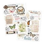Simple Stories Vintage Junk Drawer Rub Ons 26029 Alternate View