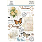 Simple Stories Vintage Junk Drawer Rub Ons 26029 Packaging View