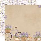 Simple Stories Vintage Lavender Fields 12 x 12 Collection Kit 26400 Bicycle