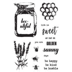 Simple Stories Vintage Lavender Fields Clear Stamps 26424 Product Image