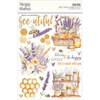 Simple Stories Vintage Lavender Fields Rub Ons 26429