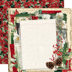 Simple Stories Vintage Old-Fashioned Christmas 12 x 12 Collector's Essentials Kit 27601 Bells And Boughs