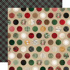 Simple Stories Vintage Old-Fashioned Christmas 12 x 12 Collector's Essentials Kit 27601 Holidays Together