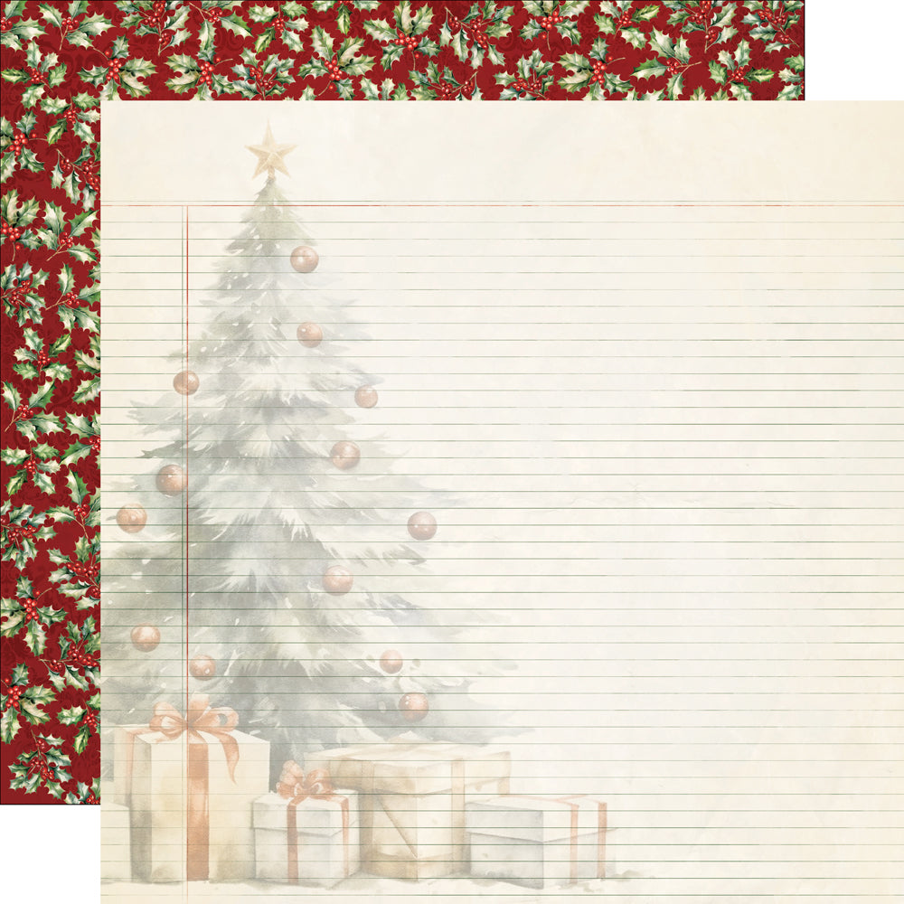 Simple Stories Vintage Old-Fashioned Christmas 12 x 12 Collector's Essentials Kit 27601 Under The Tree