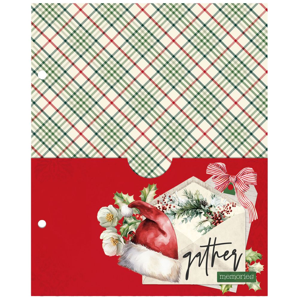 Simple Stories Vintage Old-Fashioned Christmas 6 x 8 Binder Inserts 27634 Gather Memories