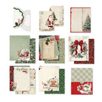 Simple Stories Vintage Old-Fashioned Christmas 6 x 8 Binder Inserts 27634 Image Swatches
