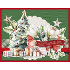 Simple Stories Vintage Old-Fashioned Christmas Card Kit 27635 Comfort And Joy