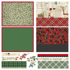 Simple Stories Vintage Old-Fashioned Christmas Card Kit 27635 Holiday Florals