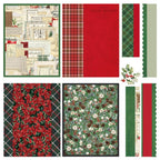 Simple Stories Vintage Old-Fashioned Christmas Card Kit 27635 Holiday Plaid