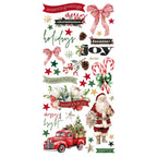 Simple Stories Vintage Old-Fashioned Christmas Card Kit 27635 Holiday Sentiments