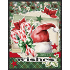 Simple Stories Vintage Old-Fashioned Christmas Card Kit 27635 Merry Wishes