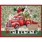 Simple Stories Vintage Old-Fashioned Christmas Card Kit 27635 Sending Cheer