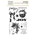 Simple Stories Vintage Old-Fashioned Christmas Clear Stamps 27624