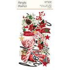Simple Stories Vintage Old-Fashioned Christmas Page Pieces 27633